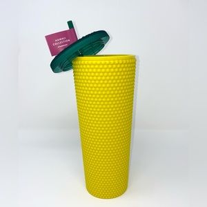 STARBUCKS Hawai’i EXCLUSIVE Pineapple Cold Cup Tumbler 24oz! NWT!